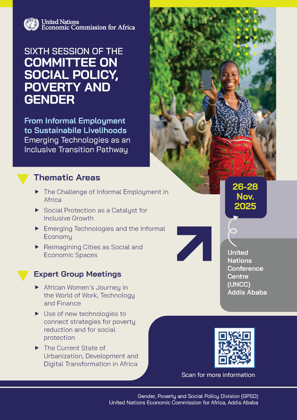 Sixth Session of the Committee on Social Policy, Poverty and Gender