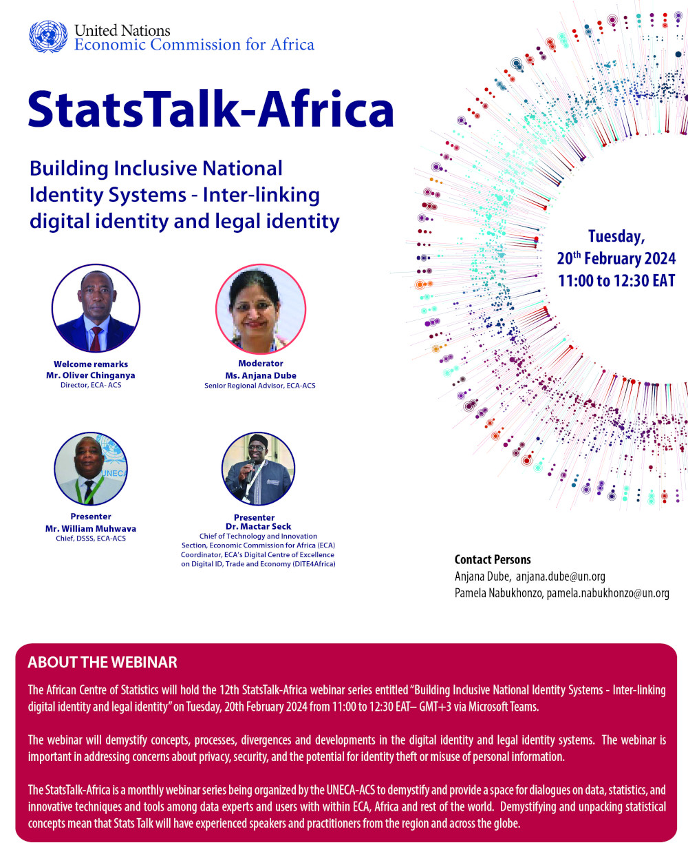 StatsTalk-Africa: Building Inclusive National Identity Systems - Inter-linking digital identity and legal identity