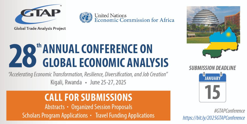 28th Annual Conference on Global Economic Analysis