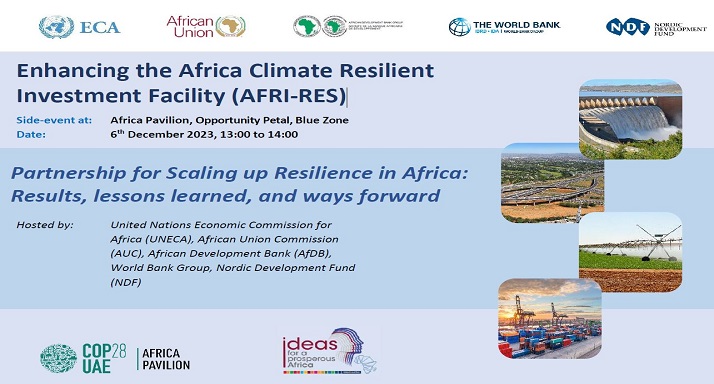 Enhancing the Africa Climate Resilient Investment Facility (AFRI-RES)