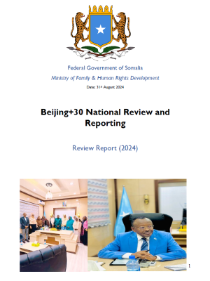 Somalia Beijing+30 Country Report