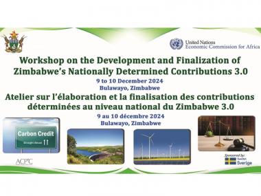 Workshop on the Development and Finalization of Nationally  Determined Contribution 3.0 of Zimbabwe