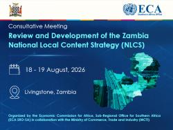 Consultative Meetings for the Review and Development of Zambia’s National Local Content Strategy (NLCS)