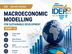 Macroeconomic modelling for sustainable development
