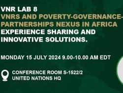 VNRS and Poverty-Governance-Partnerships Nexus in Africa