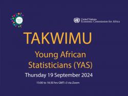 Webinaire sur les progrès du programme Takwimu pour les jeunes statisticiens africains