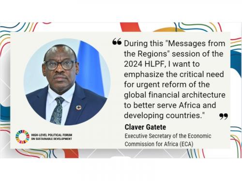 New level of urgency is needed to reverse lagging SDGs progress and regression – ECA’s Gatete
