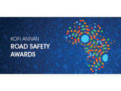 Kofi Annan Road Safety Award 2025