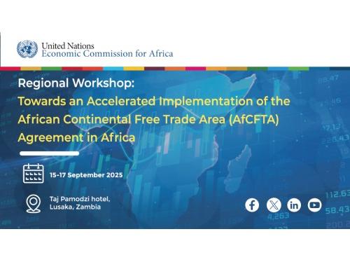 Regional Workshop: Towards an Accelerated Implementation of the African Continental Free Trade Area (AfCFTA) Agreement in Africa