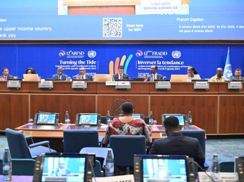 Le douzième Forum régional africain pour le développement durable (ARFSD12) appelle à un financement efficace pour la résilience climatique et le développement durable