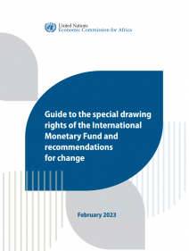 Guide to the special drawing rights of the International Monetary Fund and recommendations for change