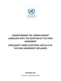 Understanding the carbon market landscape with the adoption of the Paris agreement