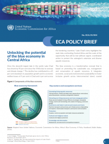 Unlocking the potential of the blue economy in Central Africa