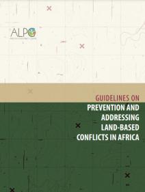 Guidelines on prevention and addressing land-based conflicts in Africa