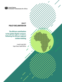 Draft policy declaration on the African contribution to the global digital compact, following the African regional review meeting