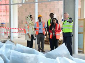 Visit to Africa Hall by Ms.Thilmeeza Hussain, director of RCNYO
