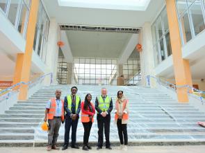 Visit to Africa Hall by Ms.Thilmeeza Hussain, director of RCNYO