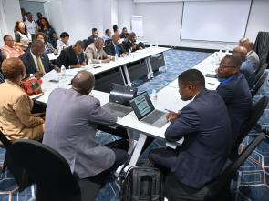 Meeting between the ECA and the Government of Botswana - January 2025
