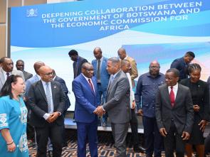 Meeting with Botswana’s Cabinet led by President Duma Boko
