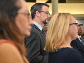 Remise officielle de la maquette de la Maison de l'Afrique (Africa Hall) à la CEA par l'ambassade d'Australie