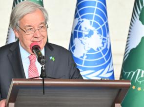 Secretary-General’s bilingual statement to the media following the annual AU-UN conference