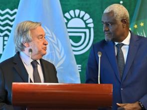 UN Secretary-General’s statement at joint UN-AU press stakeout in Addis Ababa