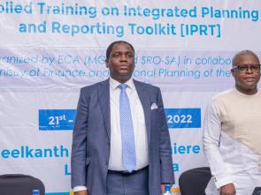 ECA begins training on Integrated Planning and Reporting Toolkit (IPRT) with Zambia Ministry of Finance and National 