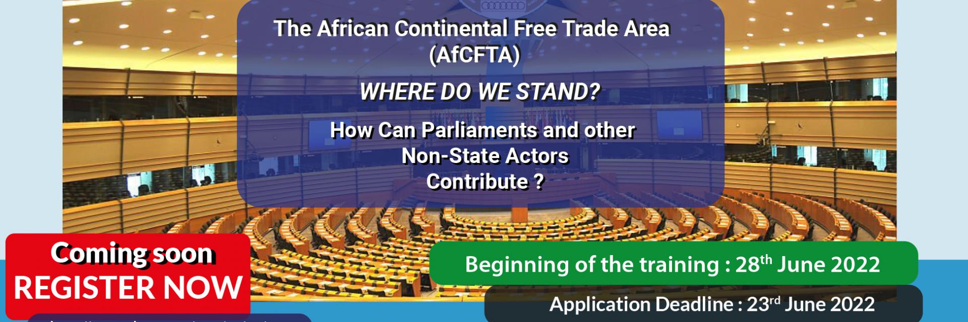 Call for Registration - Q&A on AfCFTA and the Role of non-State Actors
