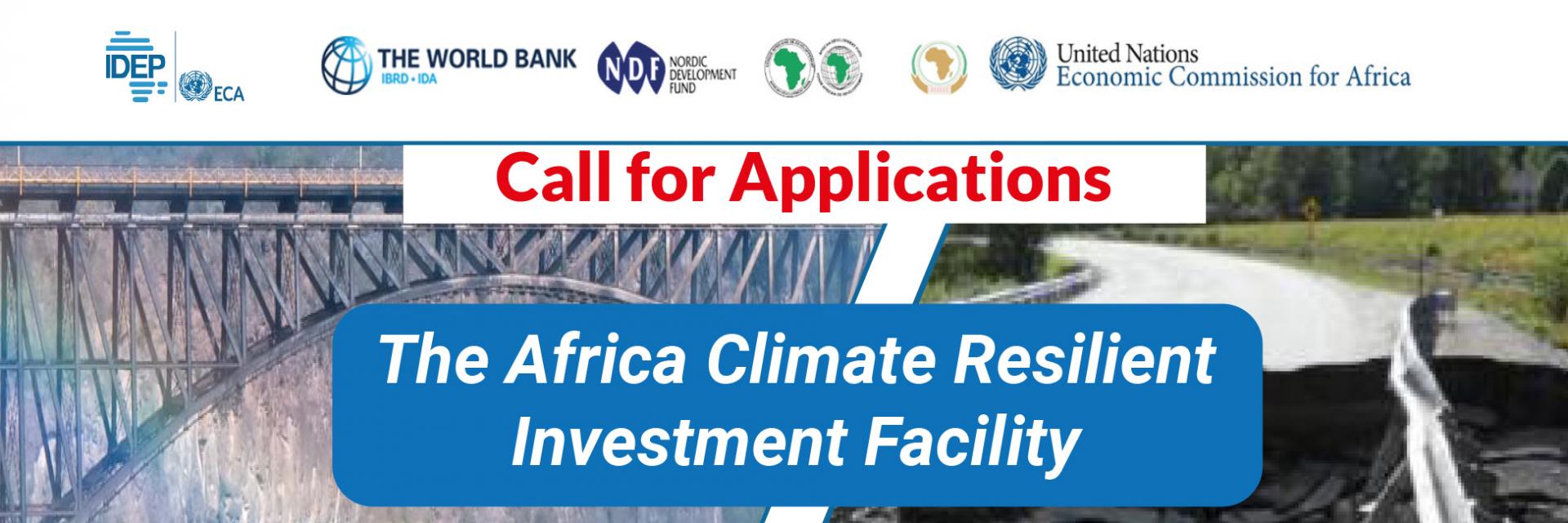 The Africa Climate Resilient Investment Facility