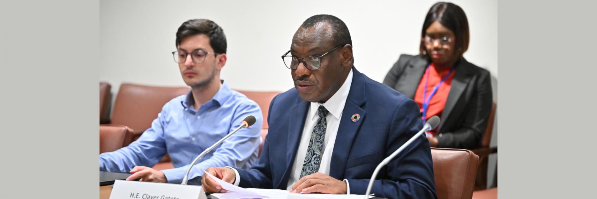 Statement by Mr. Claver Gatete at the Advancing Energy and Digital Connectivity for Economic Growth and Sustainable Development in Africa