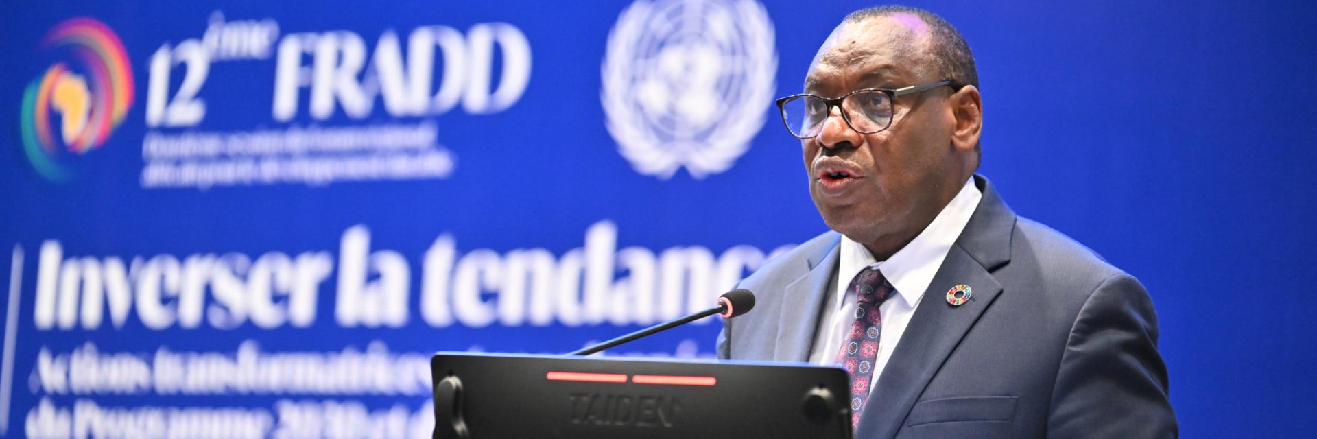 Opening statement by Claver Gatete at the 12th African Regional Forum for Sustainable Development (ARFSD-12)