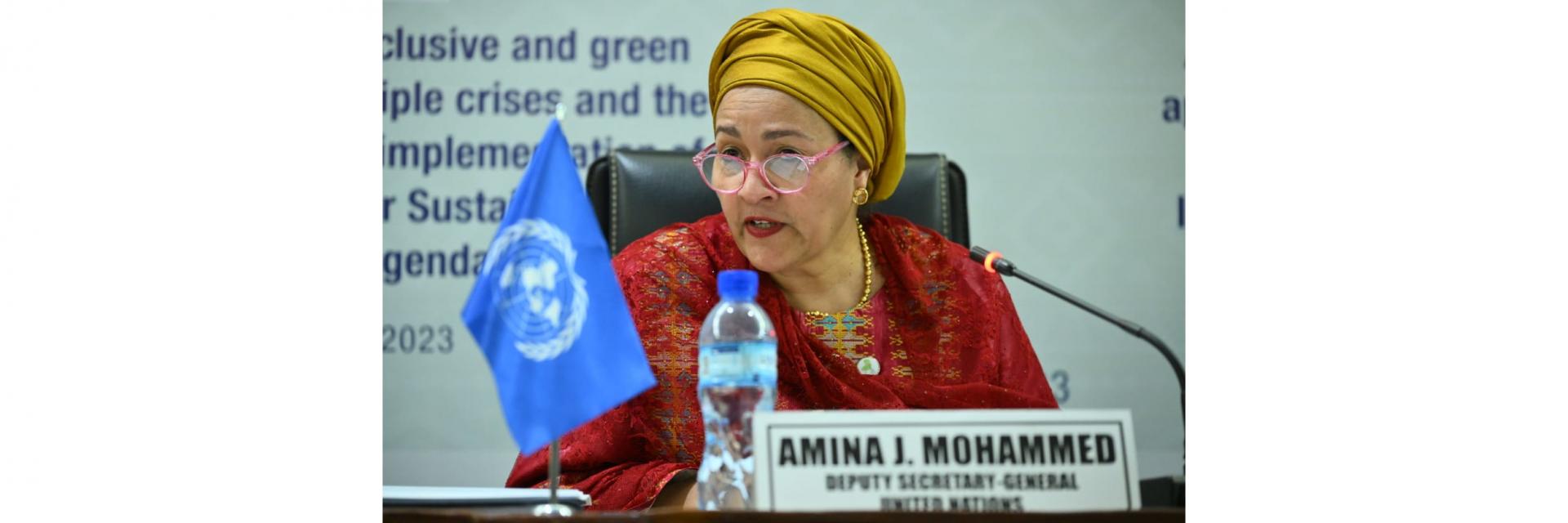 Allocution de la Vice-Secrétaire générale lors du neuvième Forum régional africain pour le développement durable 2023