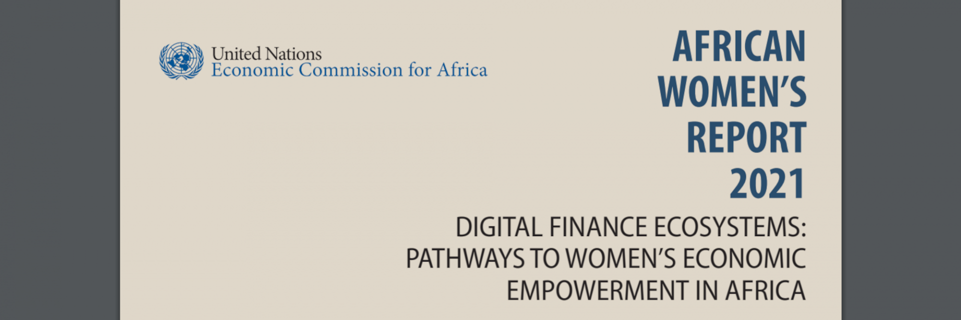 New Report Outlines How Digital Finance Can Drive Women’s Economic ...