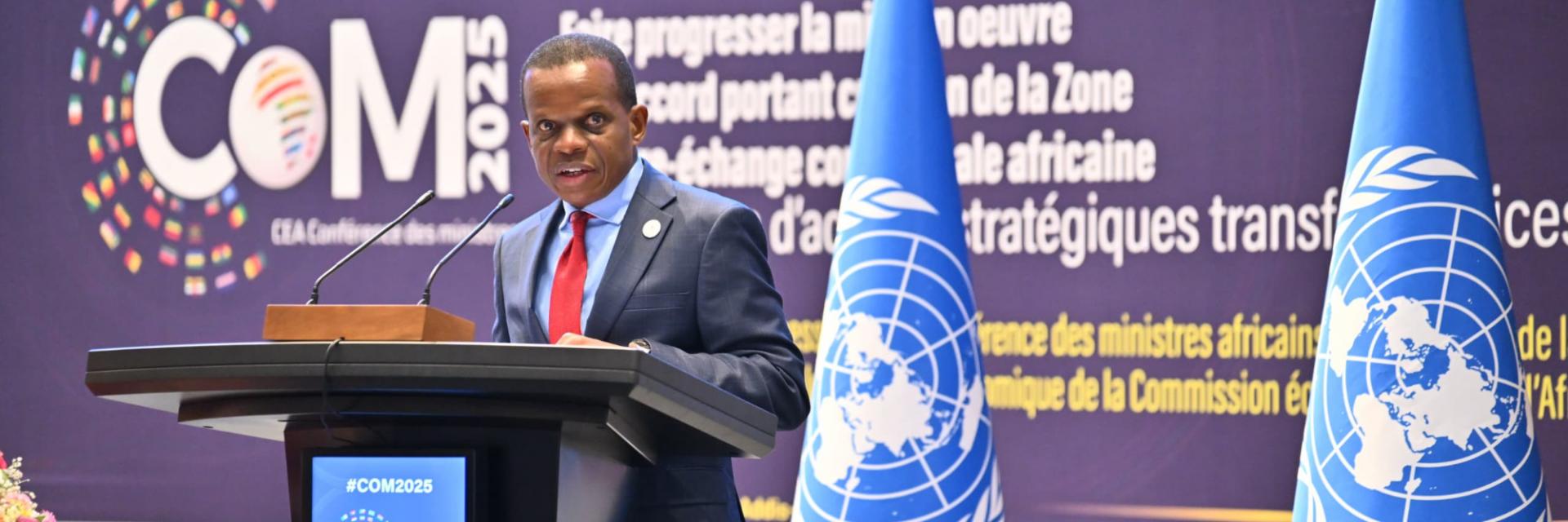 Opening Remarks by Mr. Antonio Pedro at the 2025 Conference of African Ministers of Finance, Planning and Economic Development - Committee of Experts