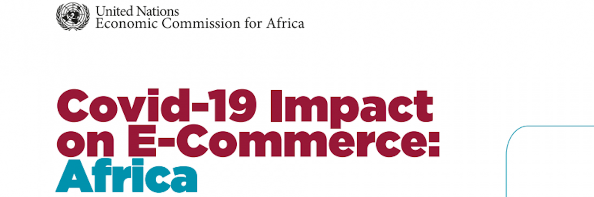 ECA launches report on impact of COVID-19 on e-commerce in Africa; seeks harmonized policy under AfCFTA