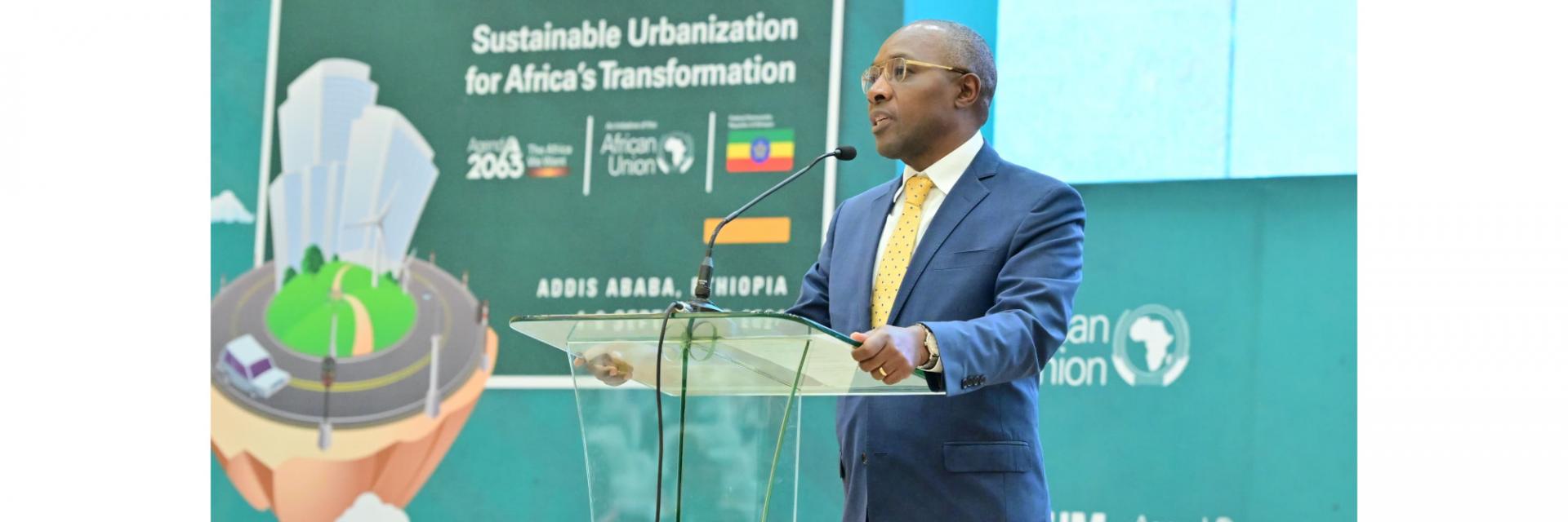 Opening Remarks delivered by Stephen Karingi on behalf of Mr. Claver Gatete at the African Urban Summit 2024