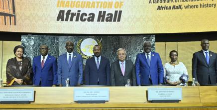 Historic Gathering at Newly Renovated Africa Hall Commits to Forging a Sustainable Future